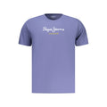 Blu Cotton Men T-Shirt