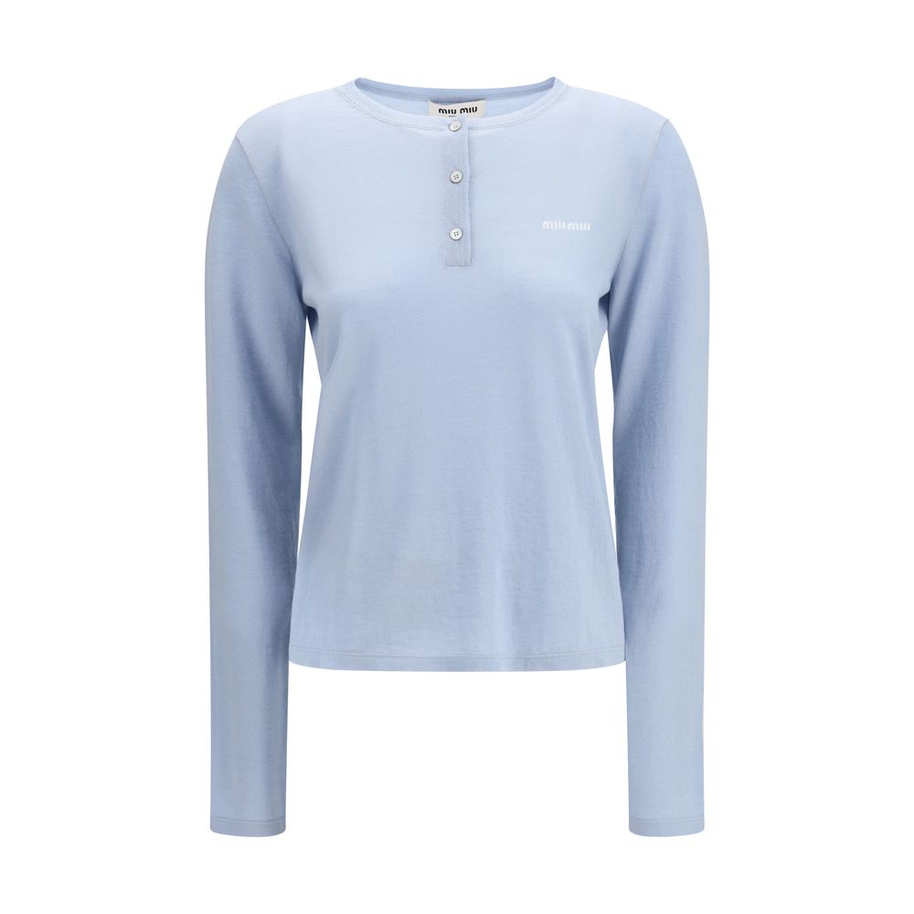 Sportbekleidung aus blauem Kaschmir