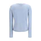 Sportbekleidung aus blauem Kaschmir