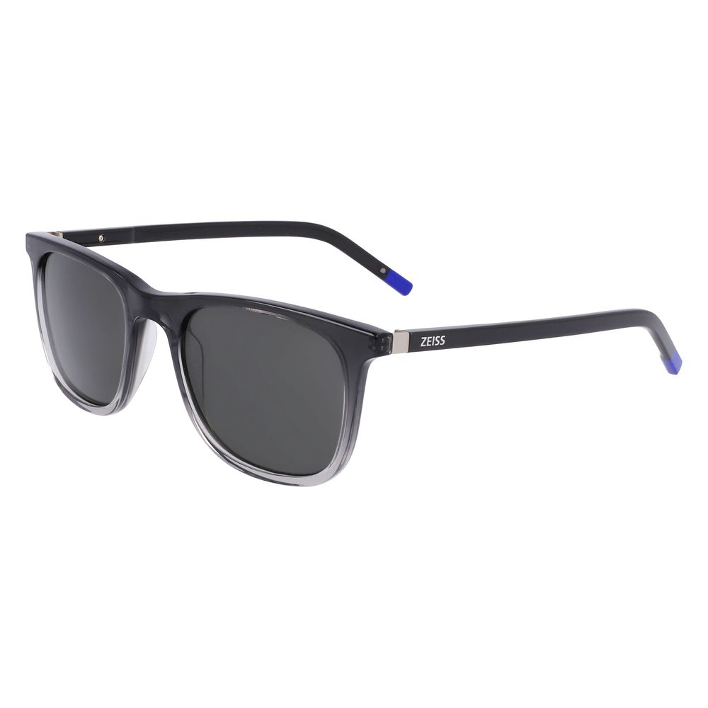 Sonnenbrille aus grauem Azetat