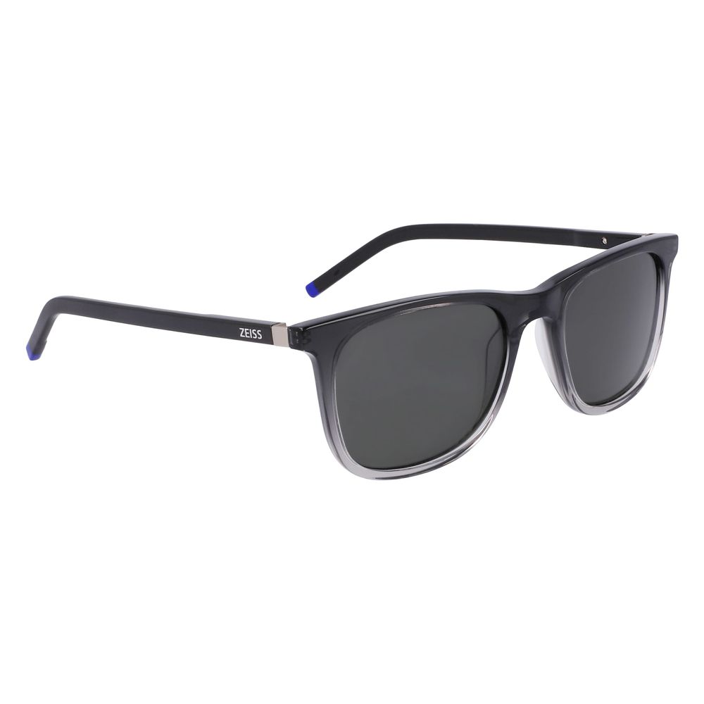 Sonnenbrille aus grauem Azetat