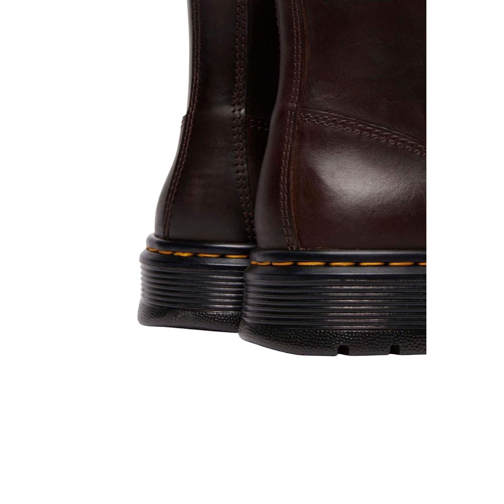 Braune Leder-Sportschuhe