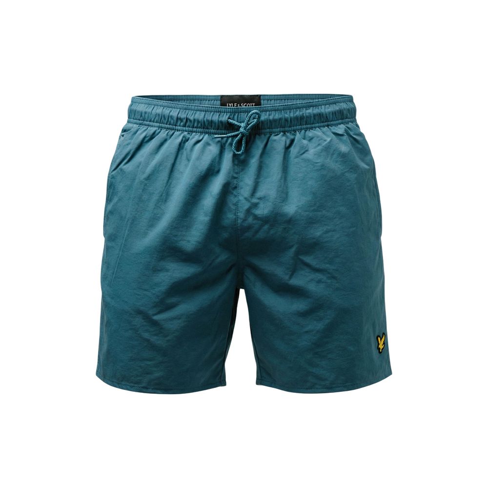 Pantaloncini da bagno in poliammide blu