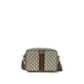 Beige Fabric Shoulder Bag