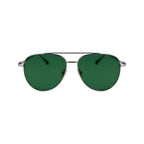 Gray Metal Sunglasses