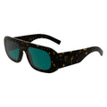 Braune gespritzte Sonnenbrille