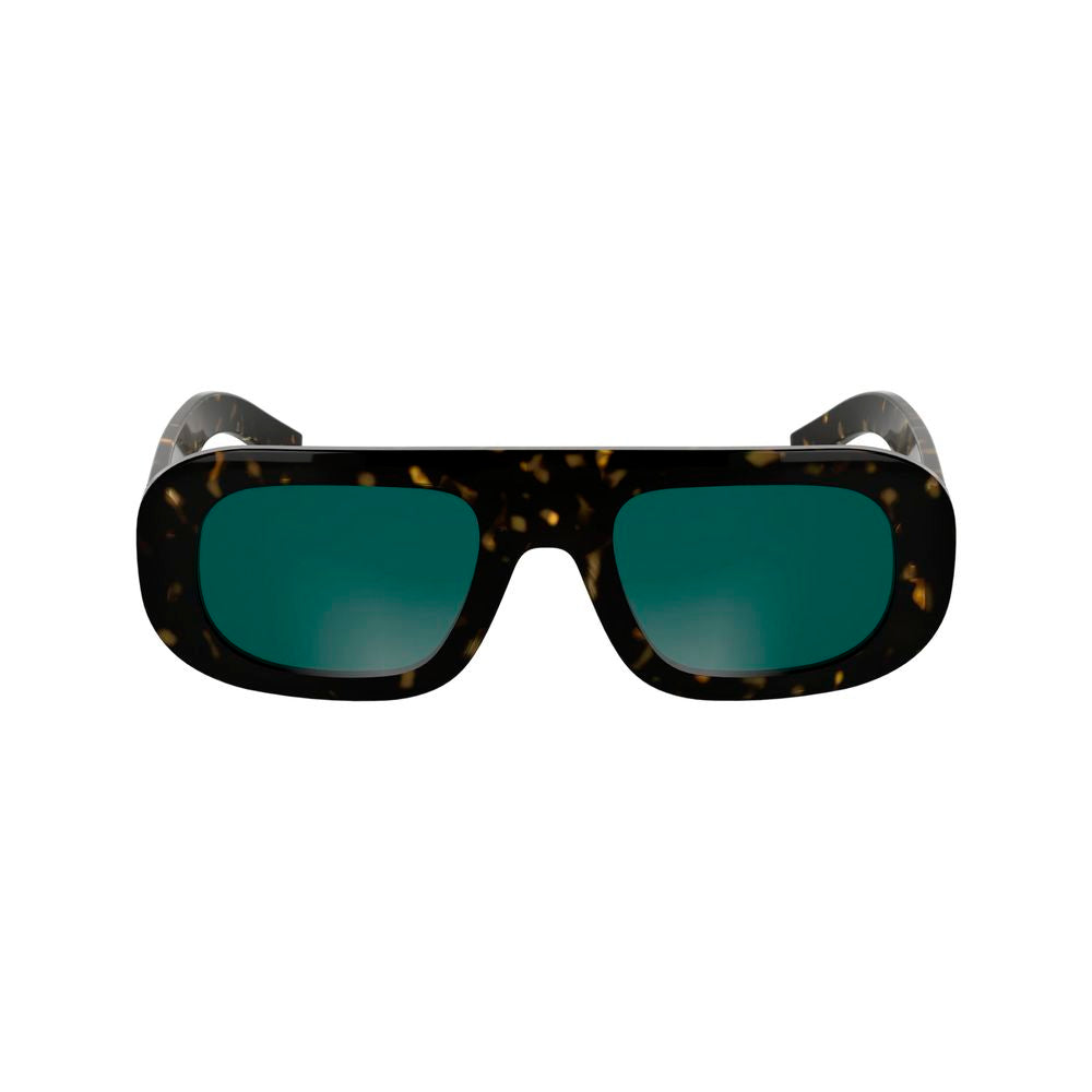 Braune gespritzte Sonnenbrille