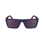Occhiali da sole blu iniettato