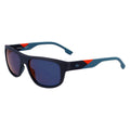 Sonnenbrille, blau, eingespritzt