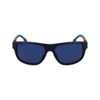 Sonnenbrille, blau, eingespritzt