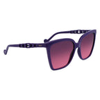 Purple Injected Sunglasses