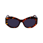 Braune Sonnenbrille aus Azetat