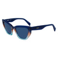 Blaue Acetat-Sonnenbrille