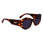 Braune Sonnenbrille aus Azetat
