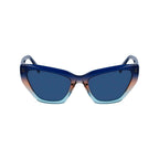 Blaue Acetat-Sonnenbrille