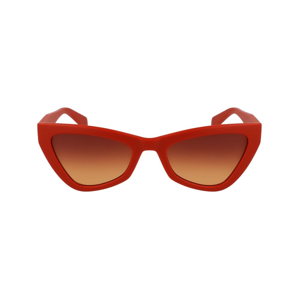Braune gespritzte Sonnenbrille