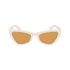 White Injected Sunglasses