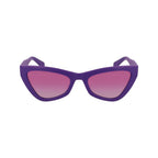 Purple Injected Sunglasses