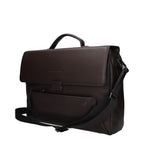 Business- und Laptoptasche aus braunem Leder