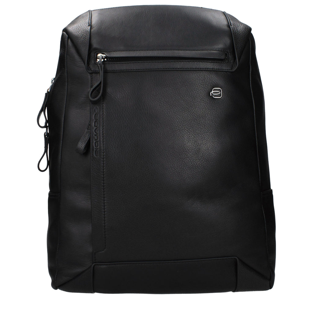Zaino in pelle nera