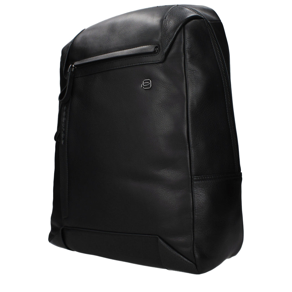 Zaino in pelle nera