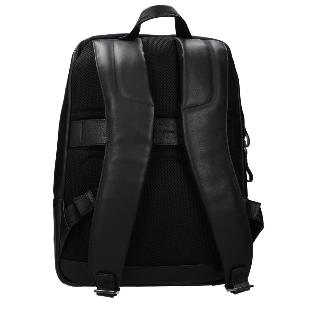 Zaino in pelle nera