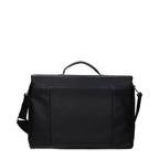 Businesstasche und Laptoptasche aus schwarzem Leder