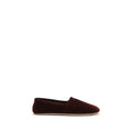 Bordeaux Cotton Slip-On Loafers