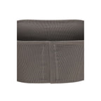 Gray Viscose Sleeveles T-Shirt