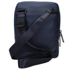 Blue Leather Crossbody Bag