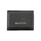 Black Polyurethane Women's Wallet