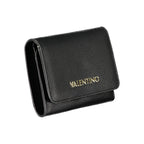 Black Polyurethane Women's Wallet