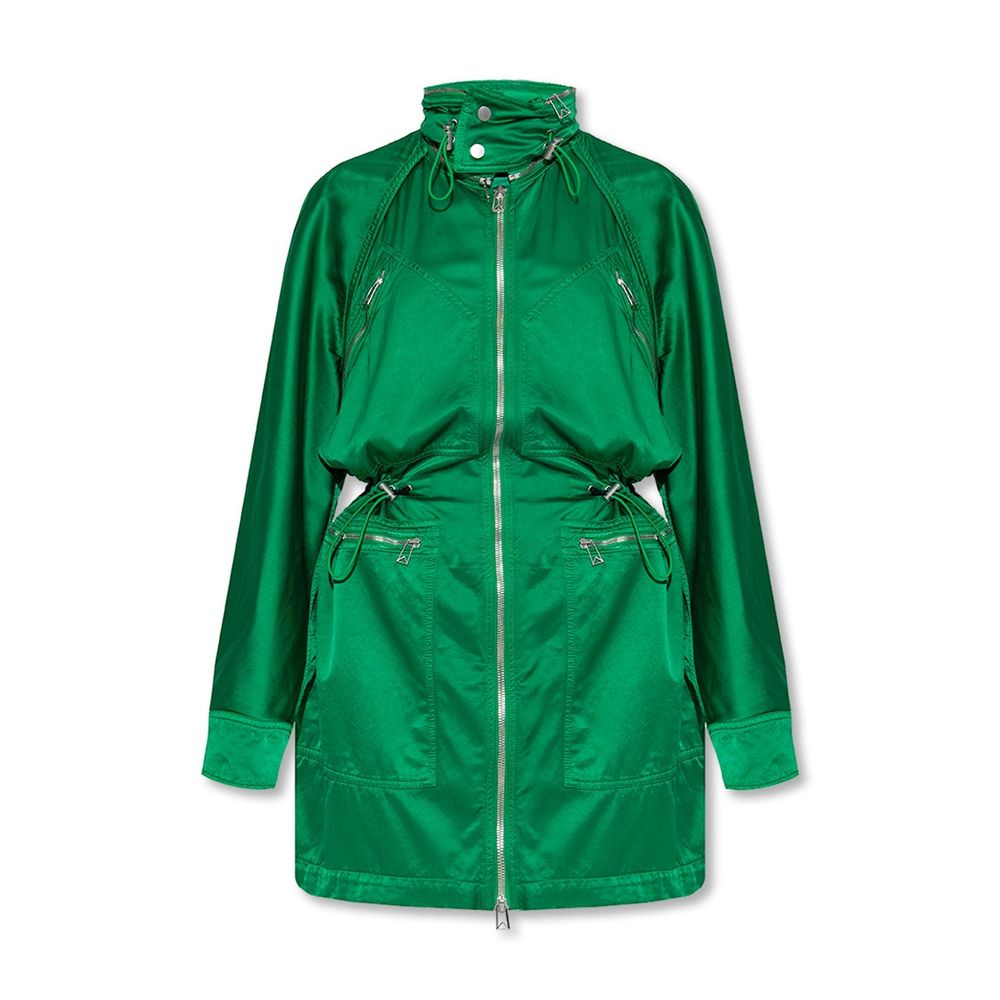 Bicolor-Baumwollparka