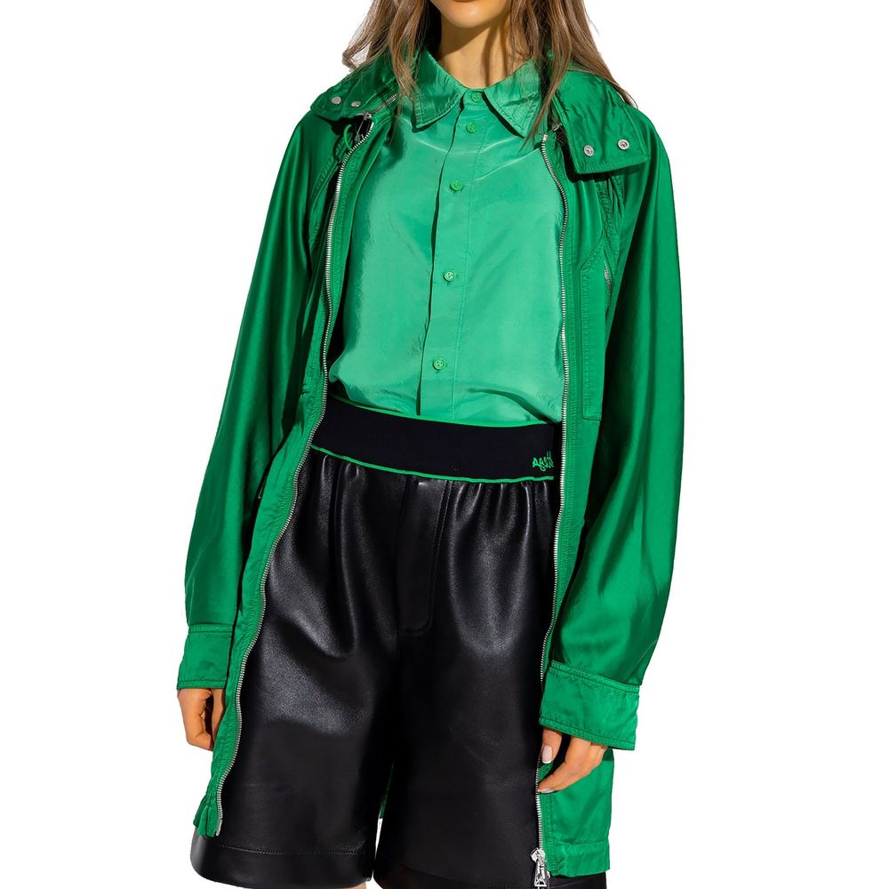 Bicolor-Baumwollparka