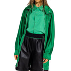Bicolor-Baumwollparka