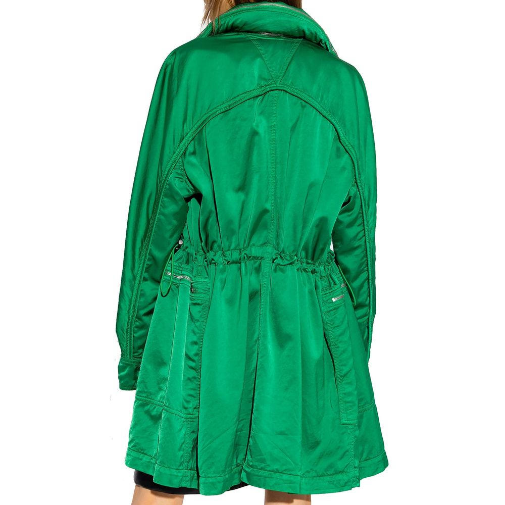 Bicolor-Baumwollparka