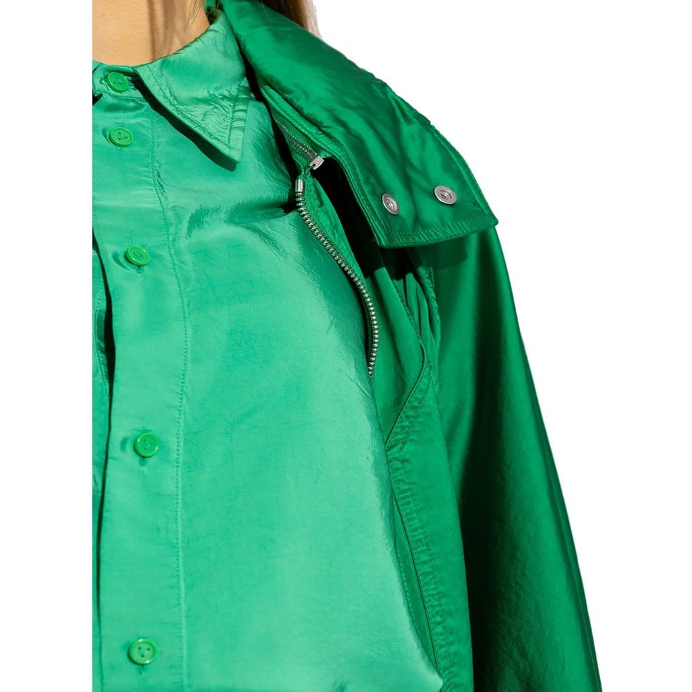 Bicolor-Baumwollparka
