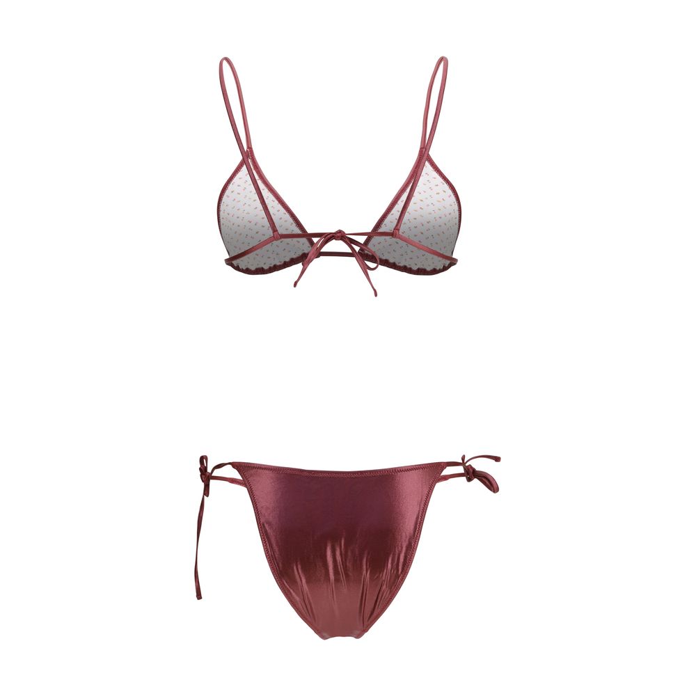 Bordeaux-Polyamid-Bikini