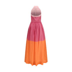 Multicolor Cotton Casual Dress