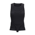 Schwarze Lyocell Tanktops