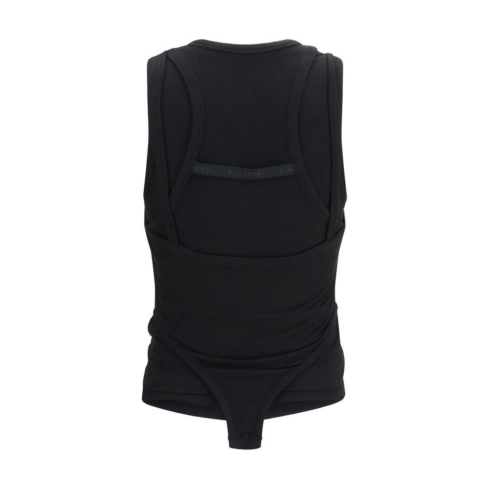 Schwarze Lyocell Tanktops