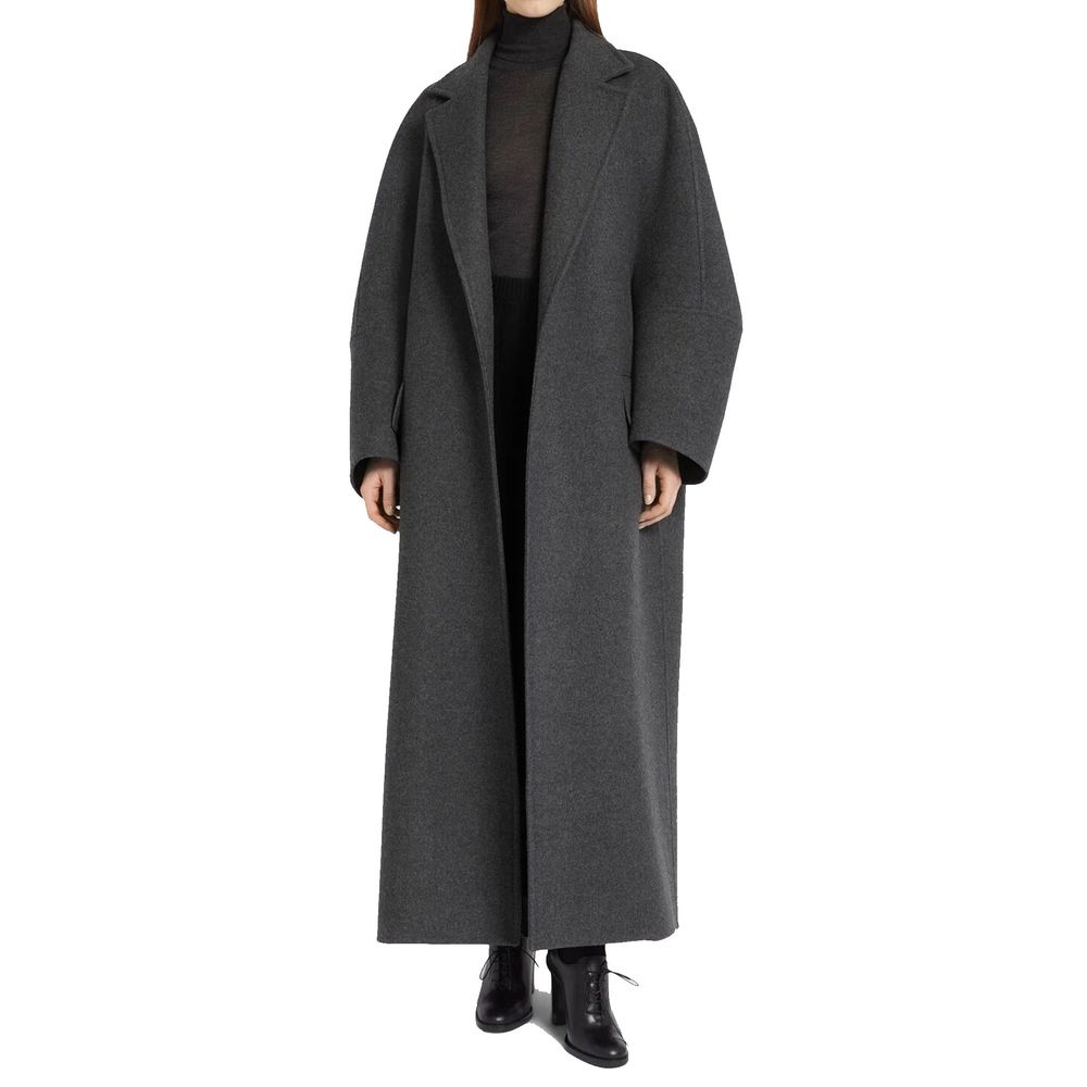 Max Mara Gray Cashmere False