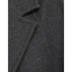 Max Mara Gray Cashmere False
