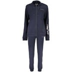 Blue Cotton Womens Sweatshirt