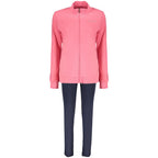Rosa Baumwoll-Sweatshirt für Damen