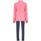 Rosa Baumwoll-Sweatshirt für Damen