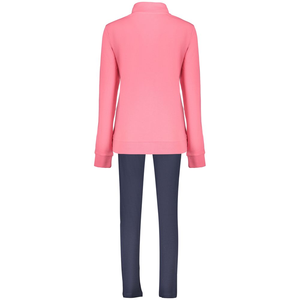 Rosa Baumwoll-Sweatshirt für Damen