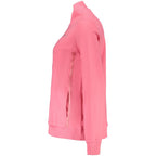 Rosa Baumwoll-Sweatshirt für Damen