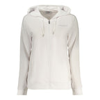 White Cotton Women's Hoodie