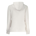White Cotton Women's Hoodie